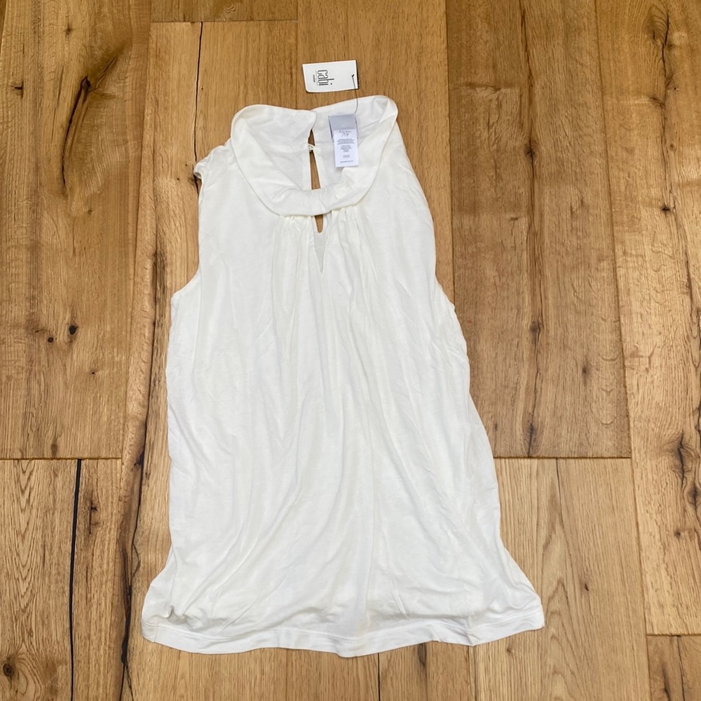 CAbi NWT White Tank Blouse